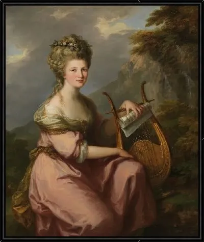 Картина Портрет Сары Харроп (Миссис Бейтс) как музы