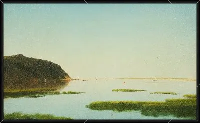 Вид на реку Шрусбери, Нью-Джерси