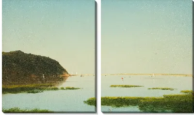 Вид на реку Шрусбери, Нью-Джерси