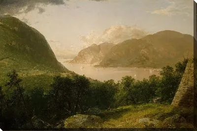 Картина Сцена реки Гудзон