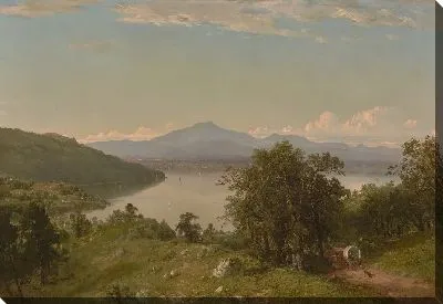 Картина Горб верблюда с западного берега озера Шамплейн