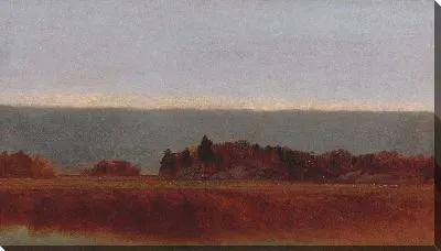 Соленый луг в октябре