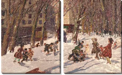 Зима, Парк Хай-Бридж