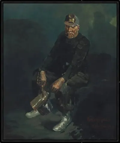 Картина Шахтёр