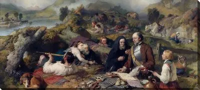 Картина День аренды в пустыне 