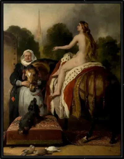 Картина Молитва леди Годивы 