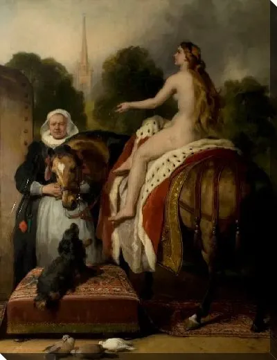 Картина Молитва леди Годивы 