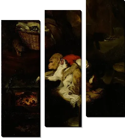 Картина Кошачья лапа 