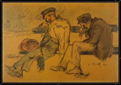 Два бедняка спят