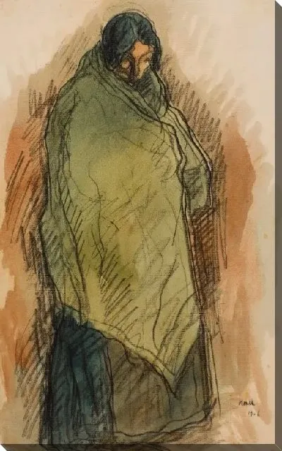 Картина Цыганка стоит