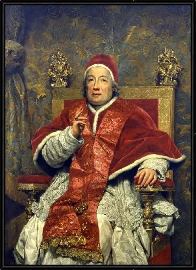 Картина Портрет папы Климента XIII 