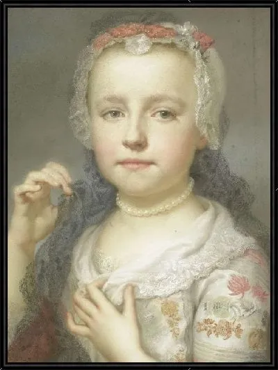 Картина Портрет молодой девушки, вероятно, Джули Карлотта Менгс, сестра художника 