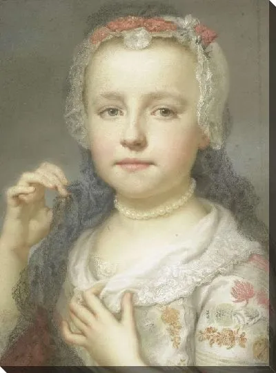 Картина Портрет молодой девушки, вероятно, Джули Карлотта Менгс, сестра художника 