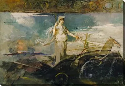 Минерва в колеснице