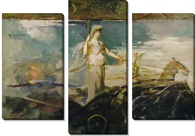 Минерва в колеснице