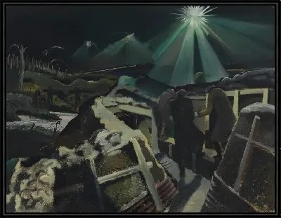 Ипрский выступ ночью