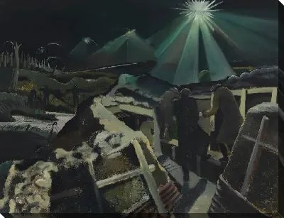 Ипрский выступ ночью