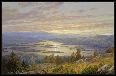 Озеро Сквам и Красных горах