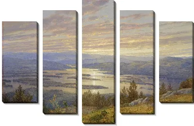 Озеро Сквам и Красных горах