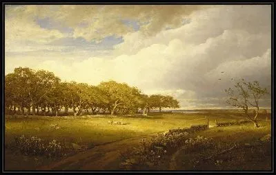 Старый сад в Ньюпорте