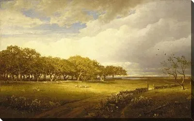 Старый сад в Ньюпорте