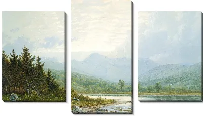 Закат на горе Чокоруа, штат Нью-Гэмпшир