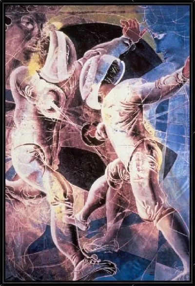 Картина Олимпийская серия, фехтование