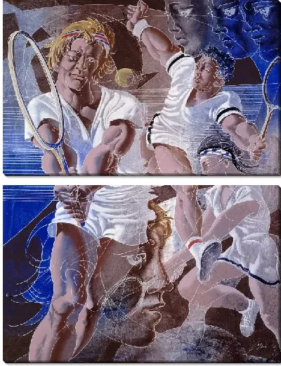 Картина Олимпийская серия, теннис