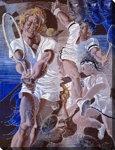 Картина Олимпийская серия, теннис