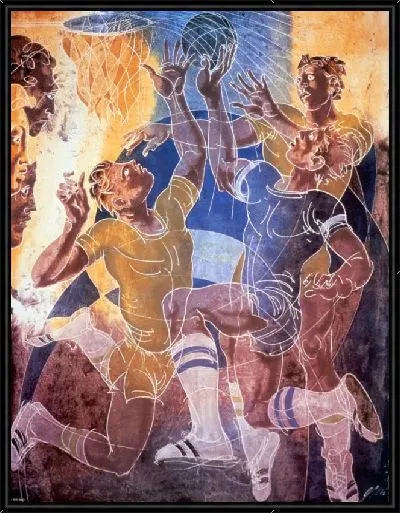Картина Олимпийская серия, баскетбол