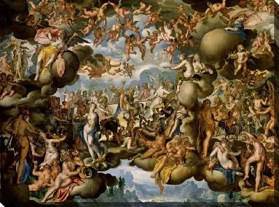 Картина Свадьба Пелея и Тетиса