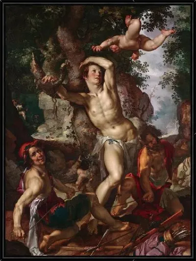 Картина Мученичество святого Себастьяна