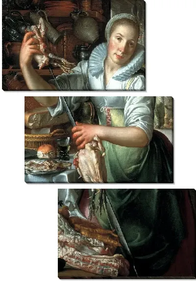 Картина Служанка на кухне