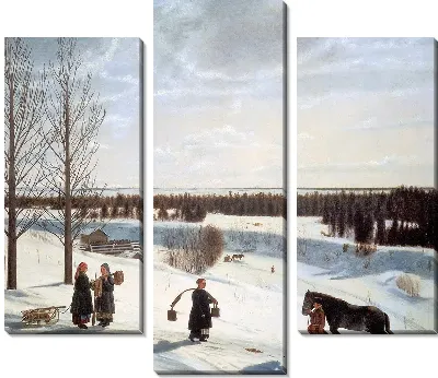 Картина Русская зима (The Russian Winter)