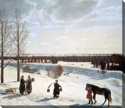 Картина Русская зима (The Russian Winter)