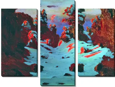 Картина Эффект заката