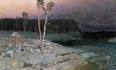 Картина На острове Валааме (On the island of Valaam)