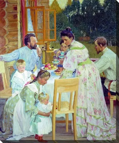 Картина На террасе