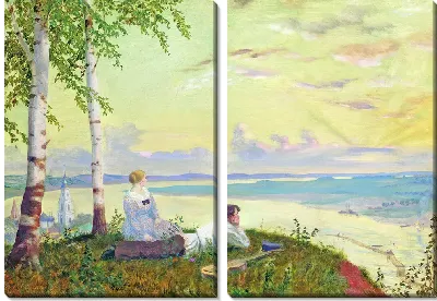 Картина На Волге