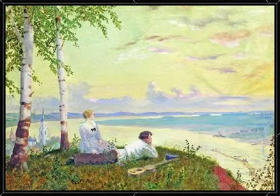 Картина На Волге