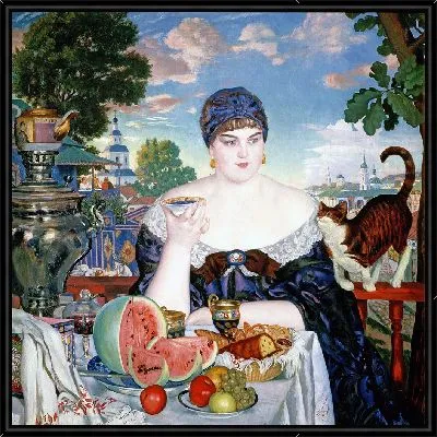 Купчиха за чаем