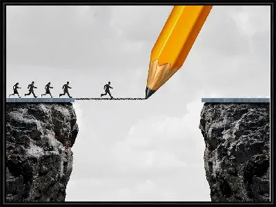 Лидер рисует путь