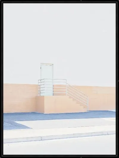 Картина Дверь с лестницей