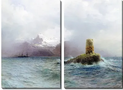 Картина Лафотенский остров (Lafotensky island)