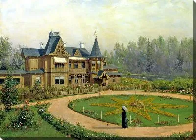 Картина Дача