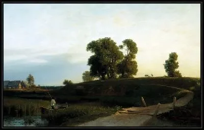 Вид на Лахту в окрестностях Петербурга (View of Lahti in the vicinity of St. Petersburg)