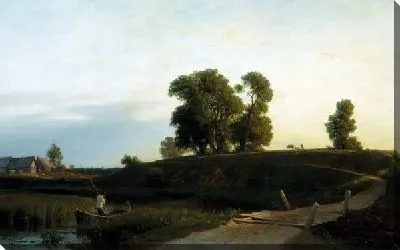 Вид на Лахту в окрестностях Петербурга (View of Lahti in the vicinity of St. Petersburg)