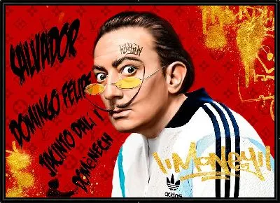 Картина Сальвадор Дали на новый лад