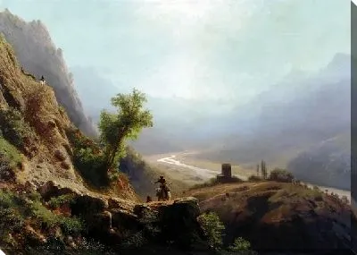 В горах Кавказа (In the mountains of the Caucasus)