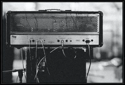 Картина Музыкальная аппаратура с рок конецерта